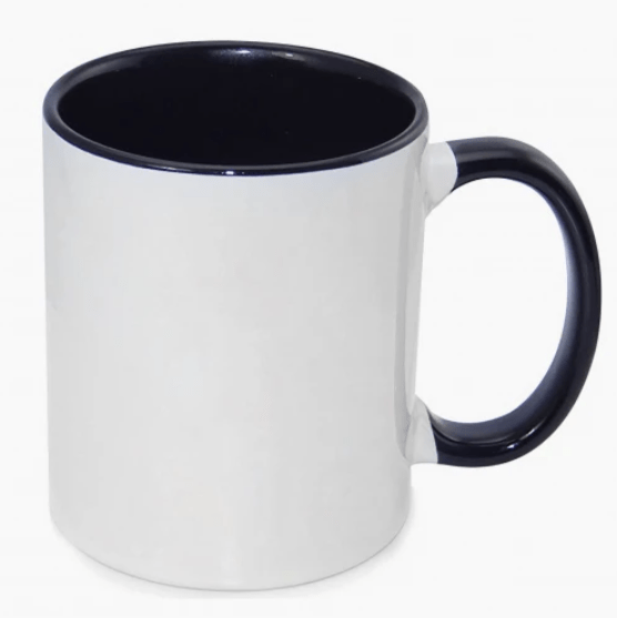 Drinkware | Ceramic Coffee Mug | White/Black