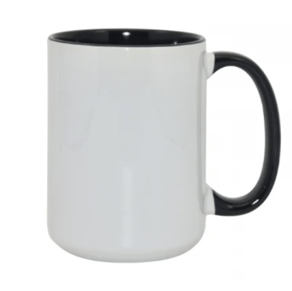 Drinkware | Ceramic Coffee Mug | White/Black