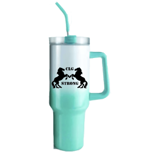 CLG Fundraising | 40 oz Tumbler | CLG Strong & Personalization
