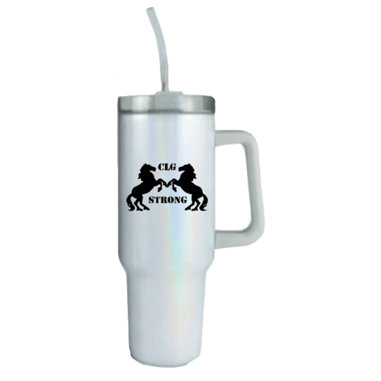 CLG Fundraising | 40 oz Tumbler | CLG Strong & Personalization