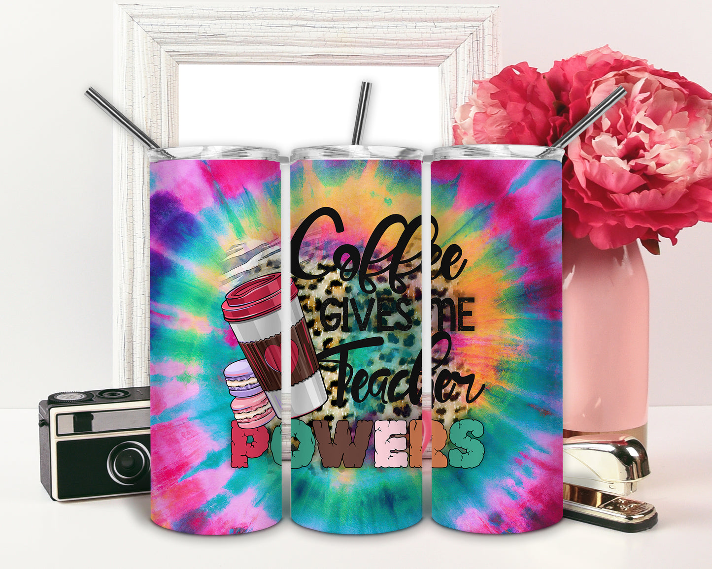 Drinkware | 20 oz Tumbler | Coffee Themed