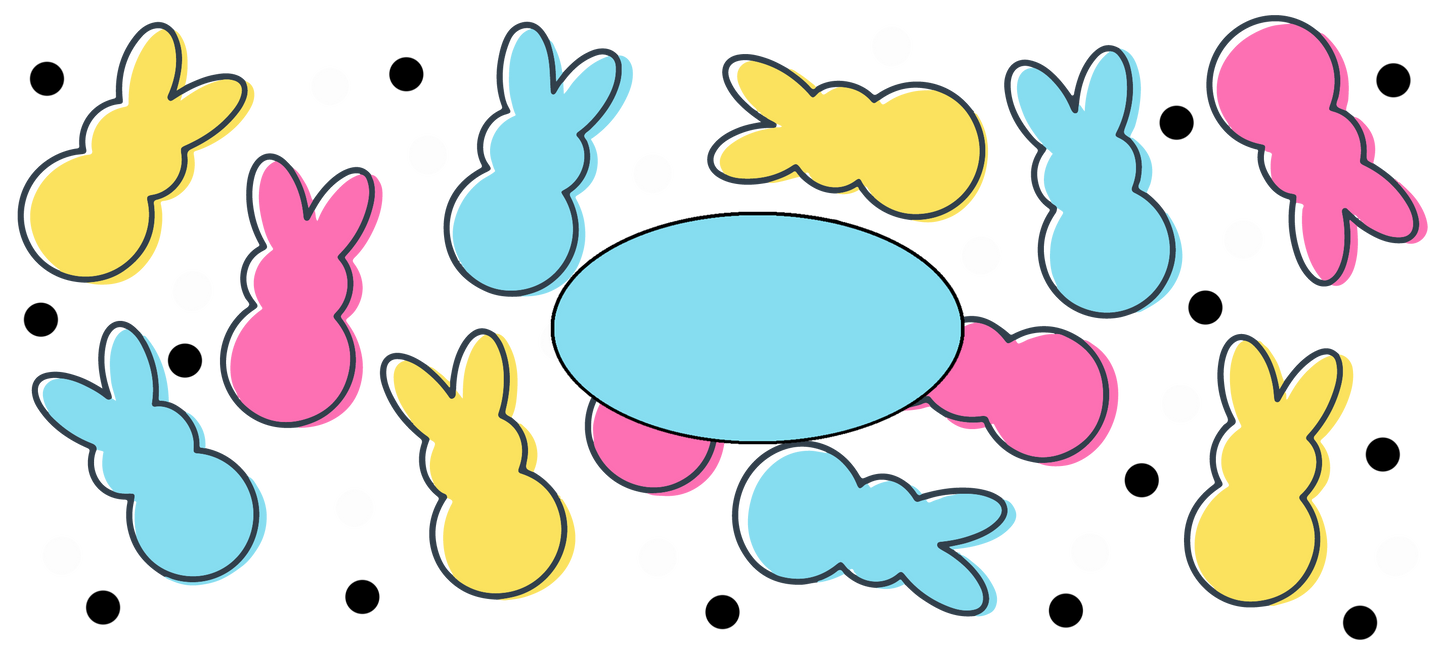 Drinkware | Easter Frosted Libby Glass | Colorful Peeps
