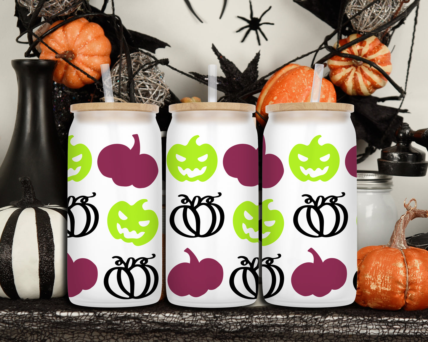 Drinkware | Frosted Libby Glass | Halloween