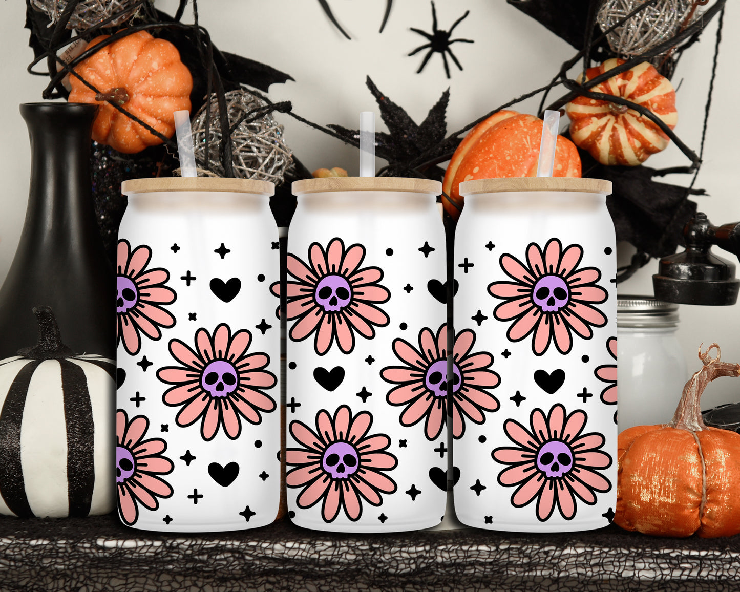 Drinkware | Frosted Libby Glass | Halloween