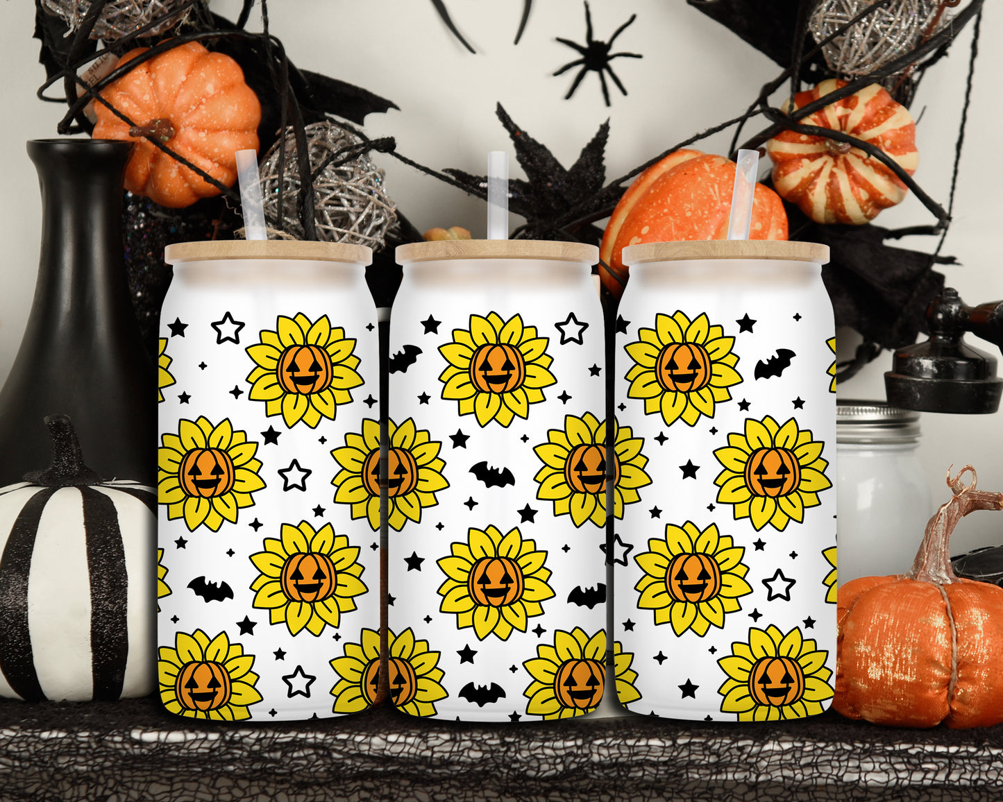 Drinkware | Frosted Libby Glass | Halloween