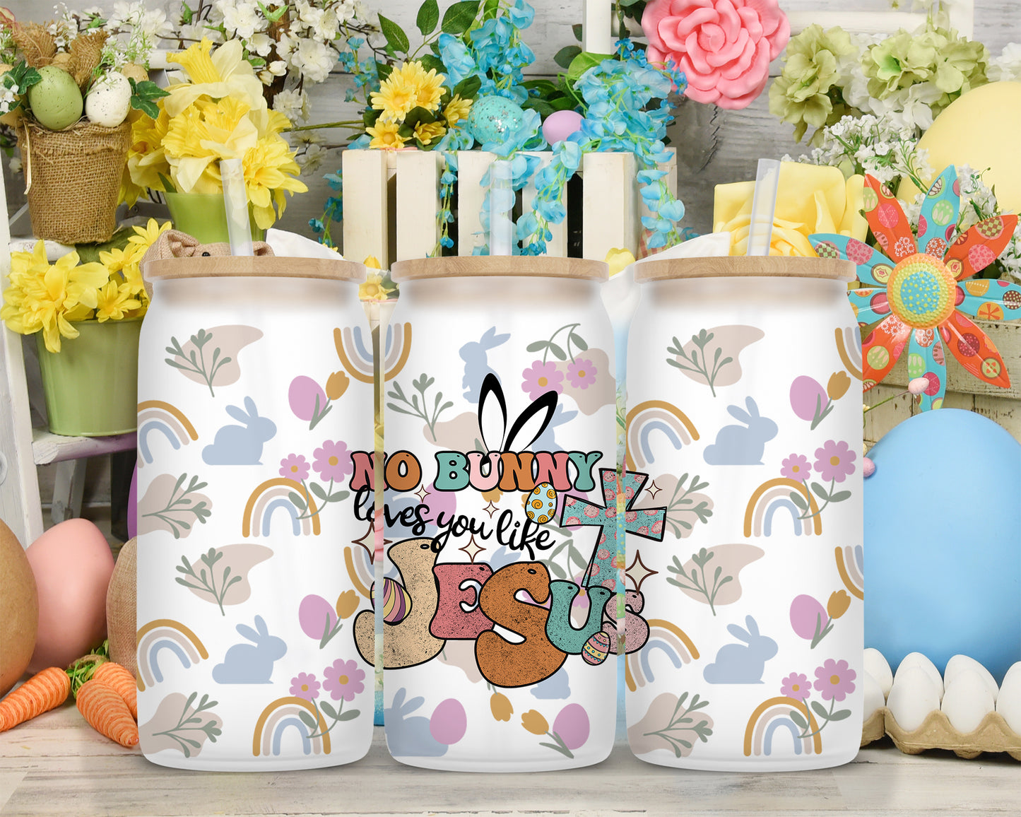 Drinkware | Easter Frosted Libby Glass | Various Easter