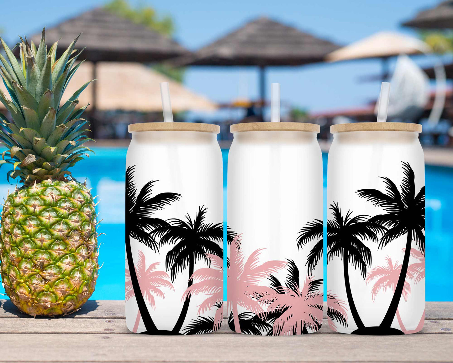 Drinkware | Frosted Libby Glass | Summer