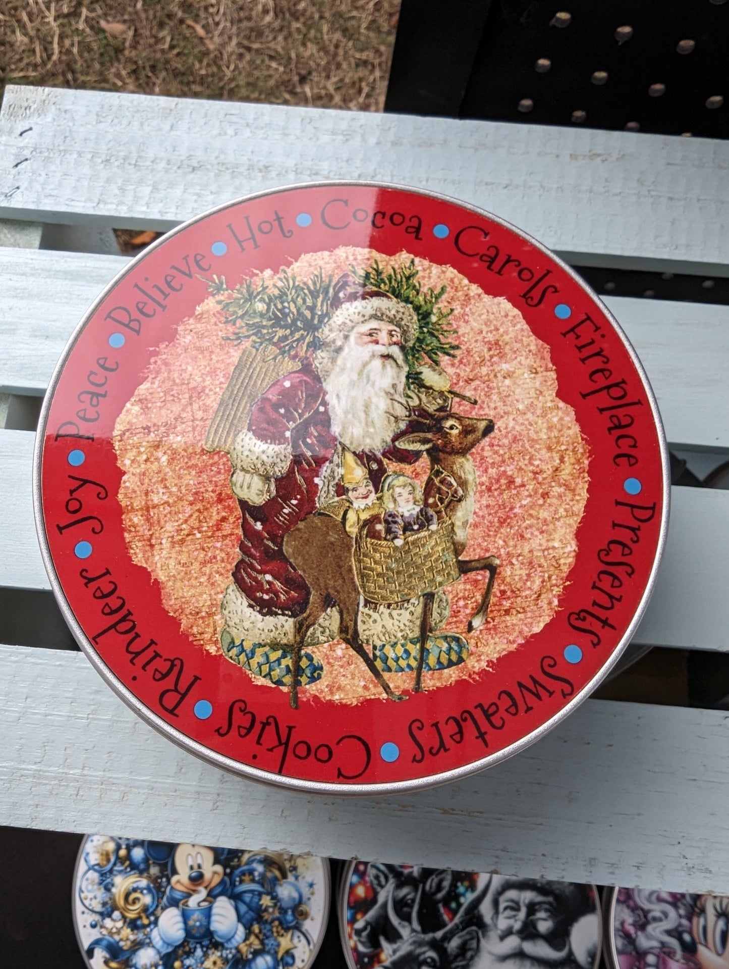Christmas | Metal Cookie Tin