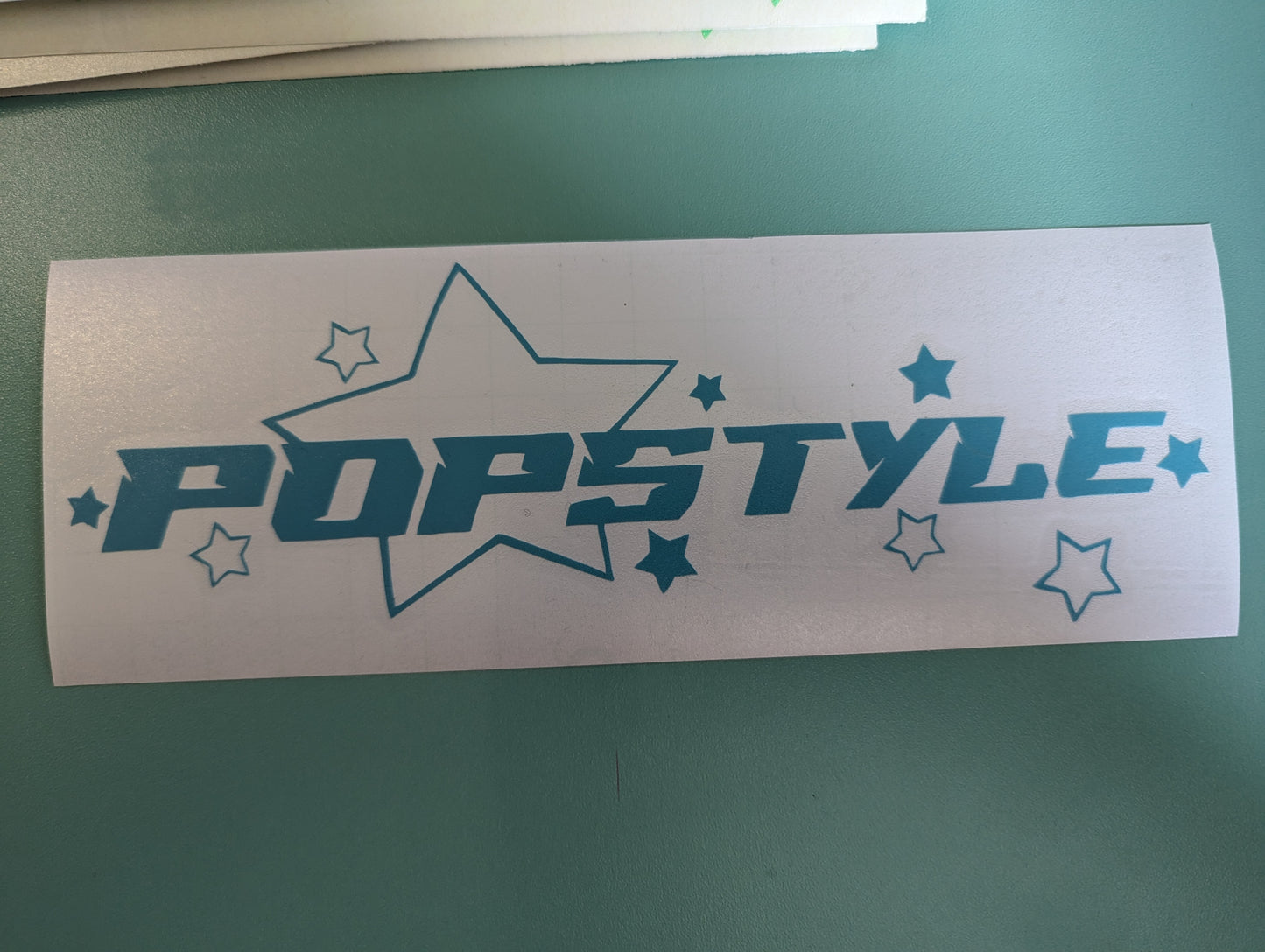 Vinyl Decal - PopStyle Logo