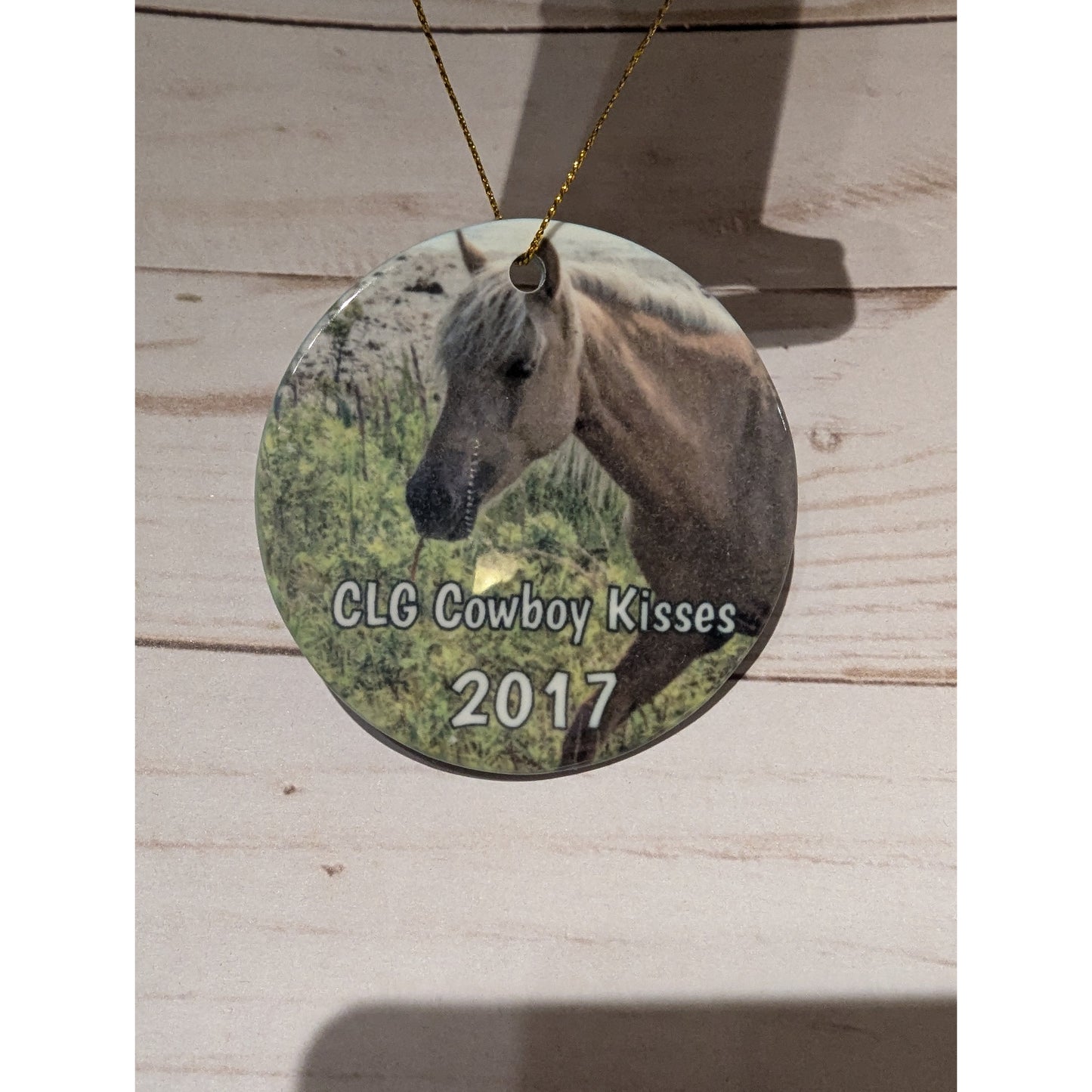 CLG Fundraising | Official 2017 Ornament - Cowboy Kisses