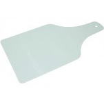 Tabla de cortar de vidrio: en forma de botella