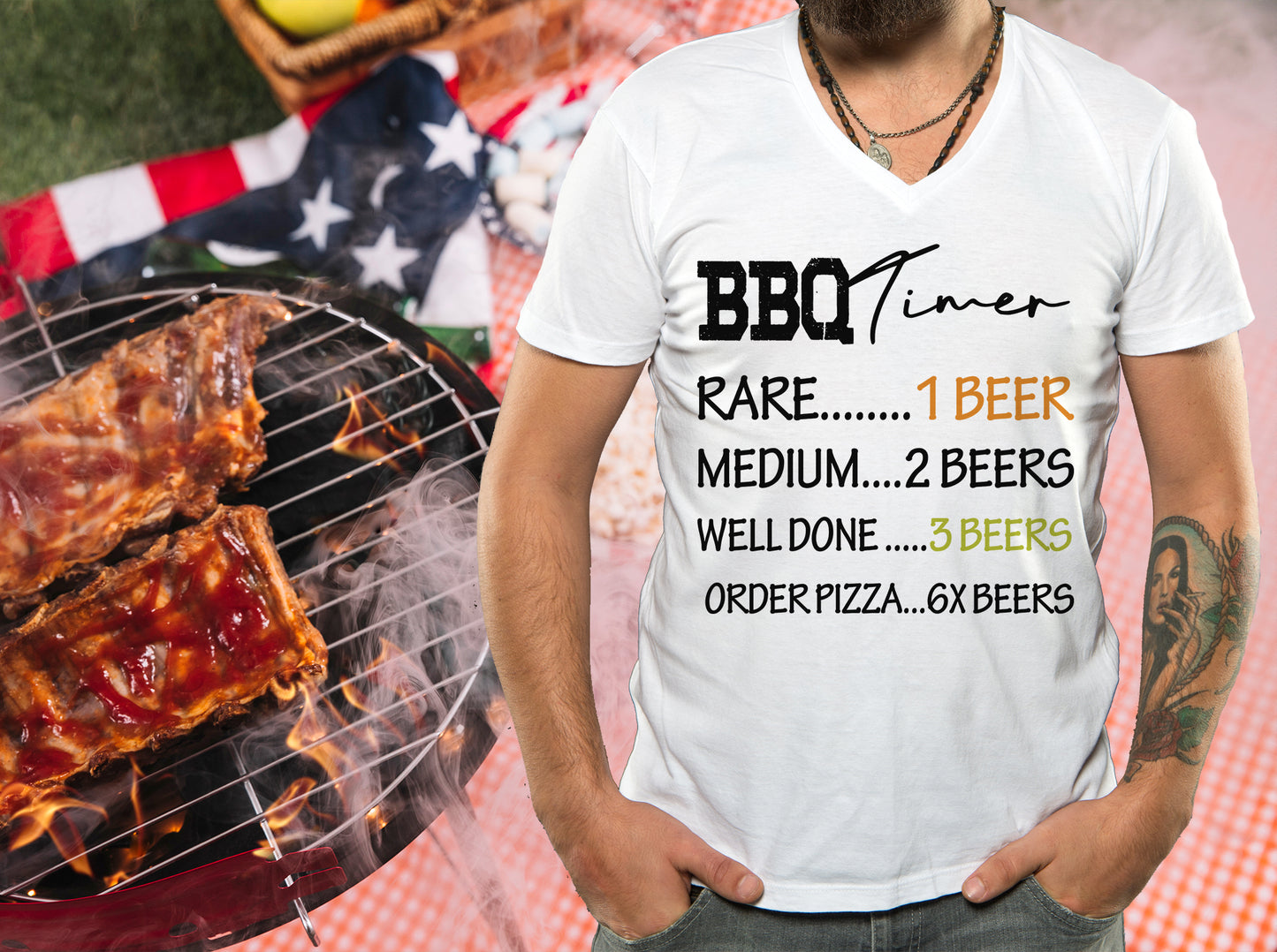 BBQ Timer T-Shirt