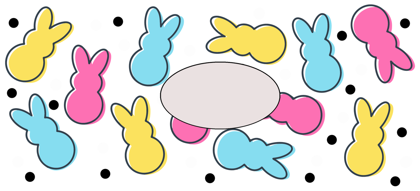 Drinkware | Easter Frosted Libby Glass | Colorful Peeps