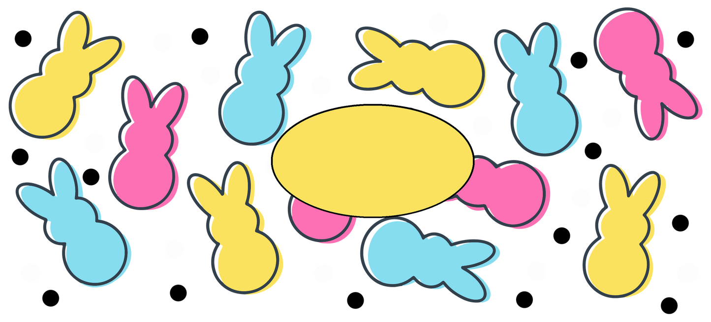 Drinkware | Easter Frosted Libby Glass | Colorful Peeps
