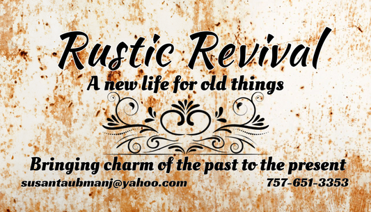 Business Cards - Rustic Revival