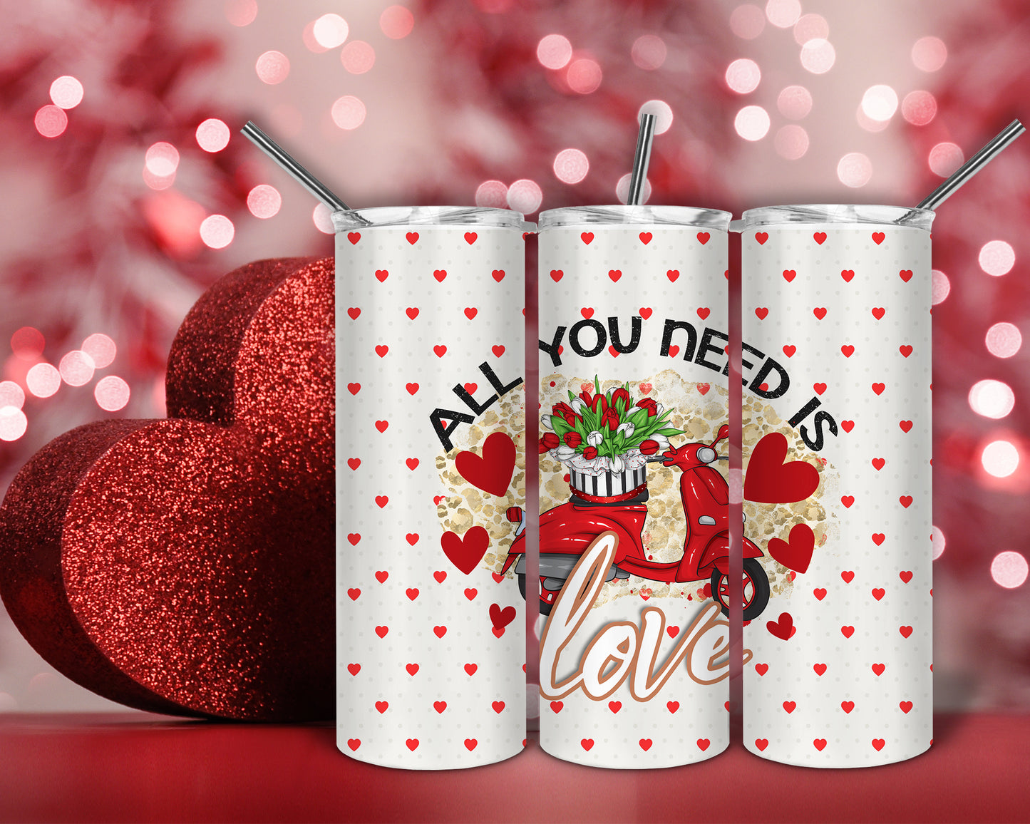 20 oz Tumbler - Valentine's Day / Love