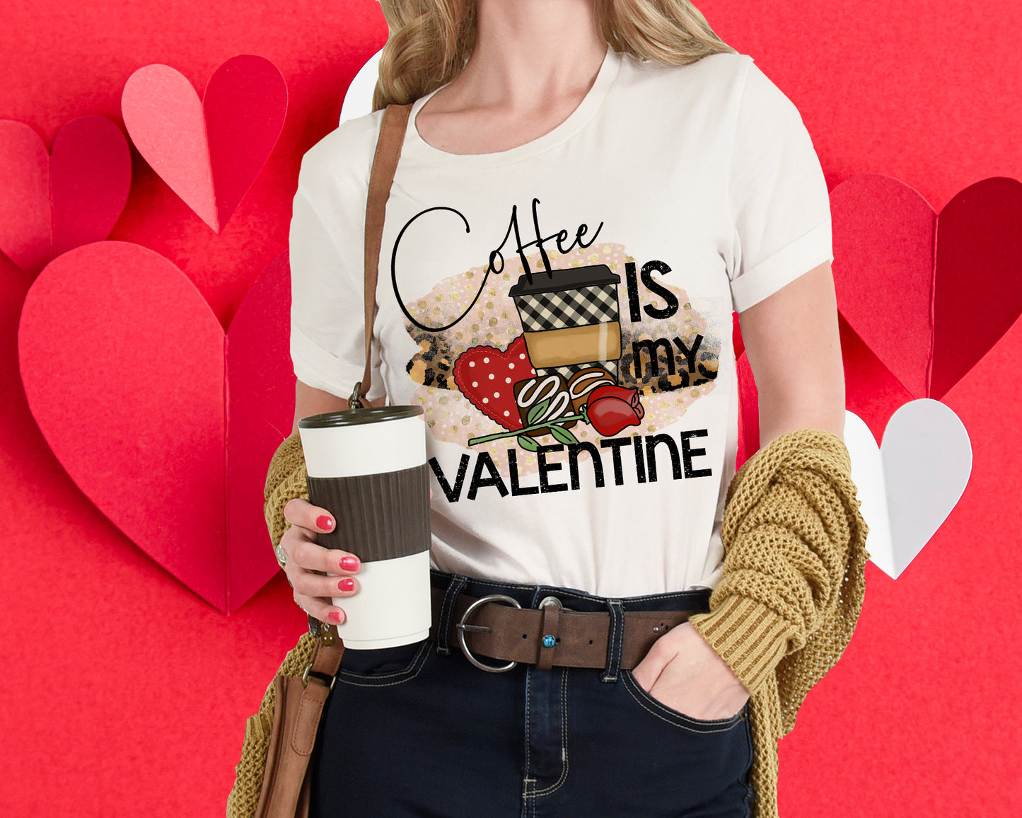 Coffee Is My Valentine T-Shirt