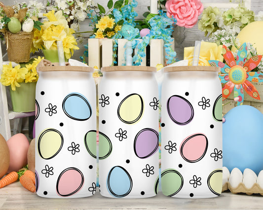 Libby Glass - Easter - Colorful Eggs 2