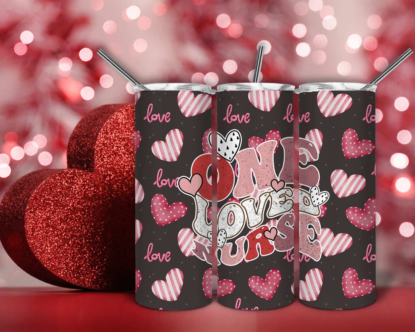 20 oz Tumbler - Valentine's Day / Love